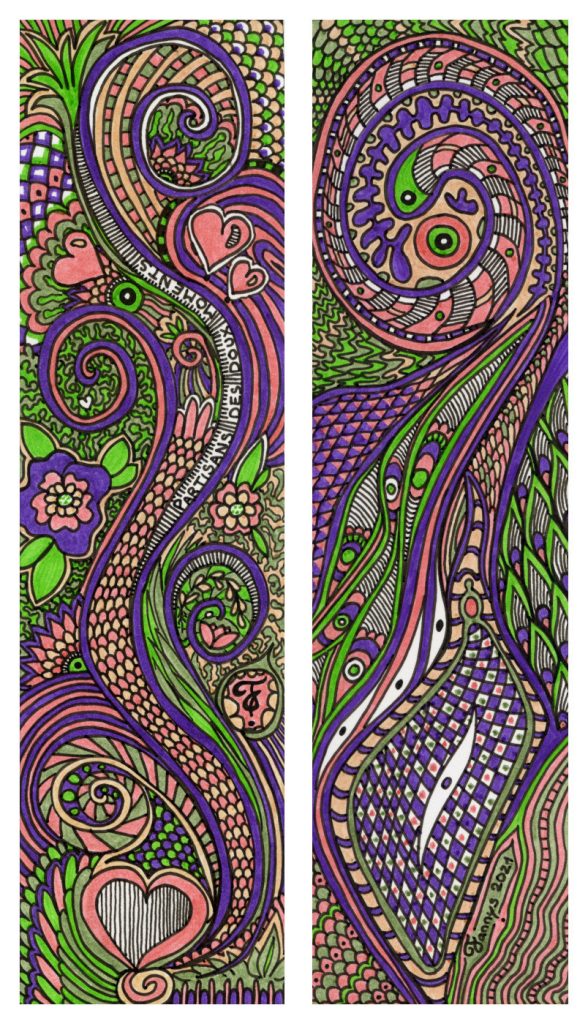 Marque-page partisans des doux moments