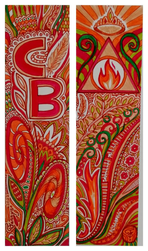 Marque-page pour Charlotte